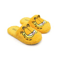 Yellow - Back - Garfield Unisex Adult Embroidered Slippers