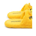 Yellow - Pack Shot - Garfield Unisex Adult Embroidered Slippers