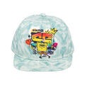 Blue - Front - SpongeBob SquarePants Boys Tie Dye Snapback Cap