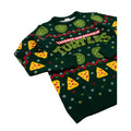 Green-Yellow - Side - Teenage Mutant Ninja Turtles Mens Knitted Jumper