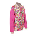 Pink - Side - Shopkins Girls Bomber Jacket