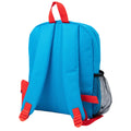 Blue-Red - Back - Sonic The Hedgehog Logo Backpack Set