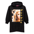 Black - Front - Barbie Girls Motivational Hoodie Dress