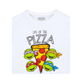 White - Back - Teenage Mutant Ninja Turtles Boys Life Of The Pizza Party T-Shirt