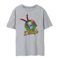 Grey Marl - Front - SpongeBob SquarePants Womens-Ladies I Sleigh Marl T-Shirt