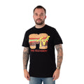 Black - Side - MTV Mens Burger T-Shirt