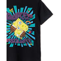 Black - Back - SpongeBob SquarePants Boys Dare To Be Square T-Shirt