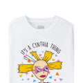 White - Side - Rugrats Womens-Ladies It's A Cynthia Thing T-Shirt