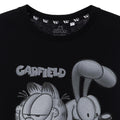 Black - Back - Garfield Mens Greyscale Short-Sleeved T-Shirt