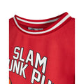 Red - Side - Paw Patrol Boys Slam Dunk Pup Marshall Basketball Jersey Vest Top