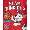 Red - Lifestyle - Paw Patrol Boys Slam Dunk Pup Marshall Basketball Jersey Vest Top