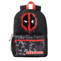 Black-Red - Front - Marvel Character Deadpool Backpack