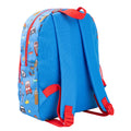 Blue-Red - Back - Paddington Bear Character Backpack