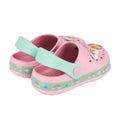 Pink-Green - Back - Paw Patrol Girls Skye & Everest Badge Clogs