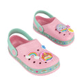 Pink-Green - Lifestyle - Paw Patrol Girls Skye & Everest Badge Clogs