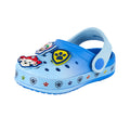 Blue - Side - Paw Patrol Boys Badge Clogs