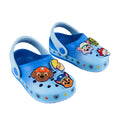 Blue - Front - Paw Patrol Boys Badge Clogs