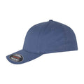 China Blue - Back - Flexfit Childrens-Kids Wooly Combed Cap