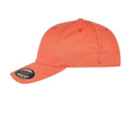 Spicy Orange - Back - Flexfit Childrens-Kids Wooly Combed Cap