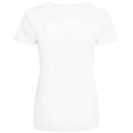 Arctic White - Back - AWDis Just Cool Womens-Ladies Sports Plain T-Shirt