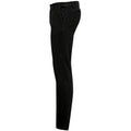 Black - Side - SOLS Mens Jules Chino Trousers