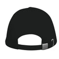 Black - Side - SOLS Unisex Long Beach Cap