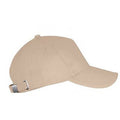 Beige - Front - SOLS Unisex Long Beach Cap