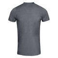 Dark Heather - Back - Gildan Mens Soft Style Ringspun T Shirt