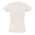 Off White - Back - SOLS Womens-Ladies Imperial Short-Sleeved T-Shirt