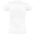 White - Back - SOLS Womens-Ladies Imperial Short-Sleeved T-Shirt