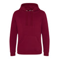 Burgundy - Front - AWDis Just Hoods Mens Graduate Heavyweight Hoodie