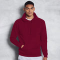 Burgundy - Back - AWDis Just Hoods Mens Graduate Heavyweight Hoodie