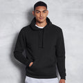 Jet Black - Back - AWDis Just Hoods Mens Graduate Heavyweight Hoodie