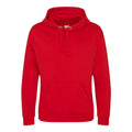 Fire Red - Front - AWDis Just Hoods Mens Graduate Heavyweight Hoodie