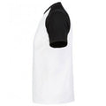 White-Black - Lifestyle - SOLS Mens Funky Contrast Short Sleeve T-Shirt