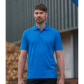 Royal - Side - PRO RTX Mens Pro Pique Polo Shirt