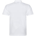 Heather - Back - PRO RTX Mens Pro Pique Polo Shirt