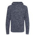 Navy-Heather - Front - Ecologie Adults Unisex Iguazu Knitted Hoodie