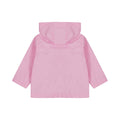 Candyfloss Pink - Back - Larkwood Baby Boys Rain Jacket