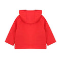 Red - Back - Larkwood Baby Boys Rain Jacket