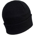 Black - Back - Portwest Mens LED Head Light Beanie