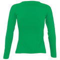 Kelly Green - Pack Shot - SOLS Womens-Ladies Majestic Long Sleeve T-Shirt