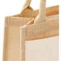 Natural - Back - Westford Mill Pocket Jute Gift Bag