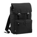 Black-Black - Front - BagBase Vintage Laptop Backpack