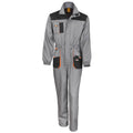 Grey-Black - Front - Result Work-Guard Mens Lite Coverall