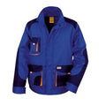 Royal Blue-Navy - Front - Result Work-Guard Mens Lite Jacket