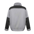 Grey-Black - Back - Result Work-Guard Mens Lite Jacket