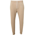 Tan - Front - Canvas Unisex Jogger Sweatpants