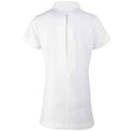 White - Back - Premier Womens-Ladies Blossom Short Sleeve Tunic