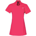 Hot Pink - Front - Premier Womens-Ladies Blossom Short Sleeve Tunic